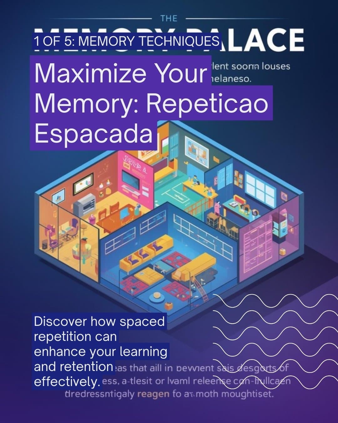 Repetição espaçada: curva do esquecimento de Ebbinghaus com intervalos de revisão